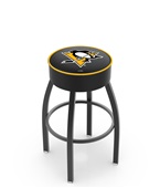 Pittsburgh Penguins NHL Blk or Chrome Bar Stool