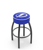 Tampa Bay Lightning NHL Blk or Chrome Bar Stool Tampa Bay Lightning NHL Blk or Chrome Bar Stool
