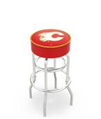 Calgary Flames NHL Double-Ring Bar Stool Calgary Flames NHL Double-Ring Bar Stool