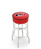 Carolina Hurricanes NHL Double-Ring Bar Stool Carolina Hurricanes NHL Double-Ring Bar Stool