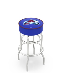 Colorado Avalanche NHL Double-Ring Bar Stool