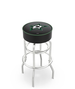 Dallas Stars NHL Double-Ring Bar Stool