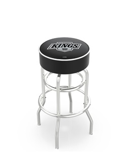 Los Angeles Kings NHL Double-Ring Bar Stool
