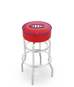 Montreal Canadiens NHL Double-Ring Bar Stool