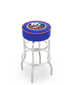 New York Islanders NHL Double-Ring Bar Stool