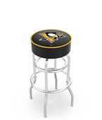 Pittsburgh Penguins NHL Double-Ring Bar Stool