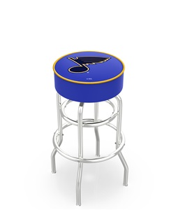 St Louis Blues NHL Double-Ring Bar Stool