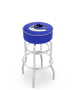 Vancouver Canucks NHL Double-Ring Bar Stool