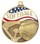 Hasty Awards Americana Softball Medals