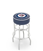 Winnipeg Jets NHL Double-Ring Bar Stool Winnipeg Jets NHL Double-Ring Bar Stool