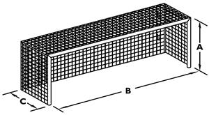 Porter No. 492 Series Soccer Nets (Pair)