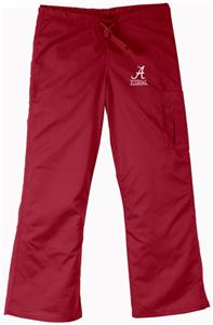 University of Alabama Crimson Cargo Scrub Pants