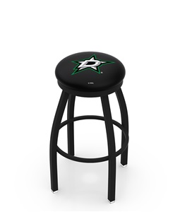 Dallas Stars NHL Flat Ring Blk Bar Stool