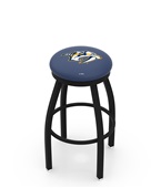 Nashville Predators NHL Flat Ring Blk Bar Stool
