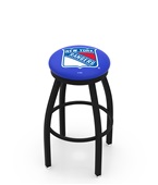 New York Rangers NHL Flat Ring Blk Bar Stool New York Rangers NHL Flat Ring Blk Bar Stool