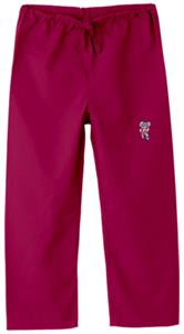 University of Alabama Kids Logo Crimson Scrub Pant