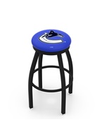 Vancouver Canucks NHL Flat Ring Blk Bar Stool