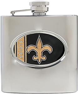 NFL New Orleans Saints 6oz Stainless Steel Flask