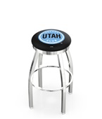 Arizona Coyotes NHL Flat Ring Chrome Bar Stool Arizona Coyotes NHL Flat Ring Chrome Bar Stool