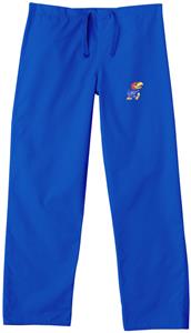 University of Kansas Royal Classic Scrub Pants