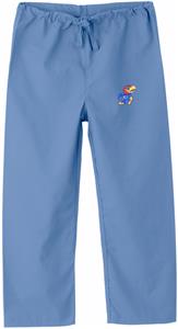 University of Kansas Kid's Sky Scrub Pant