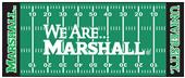 Fan Mats We Are Marshall Football Field Runner Fan Mats We Are Marshall Football Field Runner