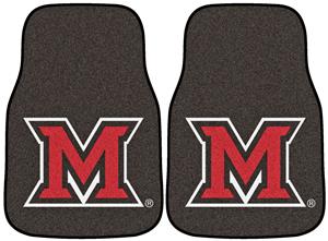 Fan Mats Miami of Ohio Carpet Car Mats