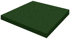 Porter Solid Plug - Turf Covered Wood