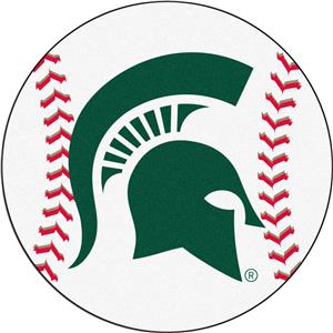 Fan Mats Michigan State University Baseball Mat