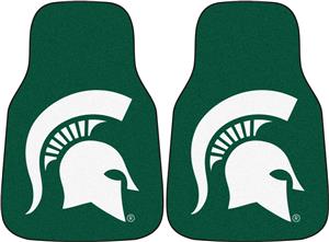 Fan Mats Michigan State University Carpet Car Mats