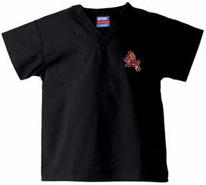 Arizona State University Kid's Black Scrub Tops