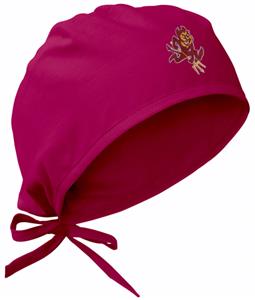 Arizona State University Crimson Surgical Caps