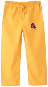 Arizona State University Kid's Gold Scrub Pants
