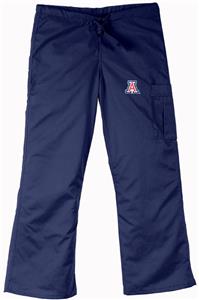 University of Arizona Navy Cargo Scrub Pants