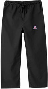 University of Arizona Kid's Black Scrub Pants