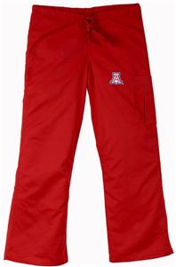 University of Arizona Red Cargo Scrub Pants