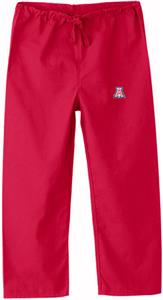 University of Arizona Kid's Red Scrub Pants