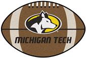 Fan Mats Michigan Tech Football Mat Fan Mats Michigan Tech Football Mat