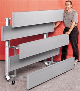Porter Tip and Roll Indoor Bleacher Seating