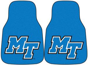Fan Mats Middle Tennessee State Carpet Car Mats