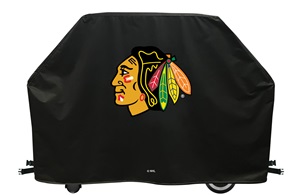 Chicago Blackhawks NHL BBQ Grill Cover