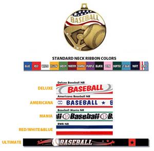 Hasty Awards 2.25" Americana Baseball  Medals