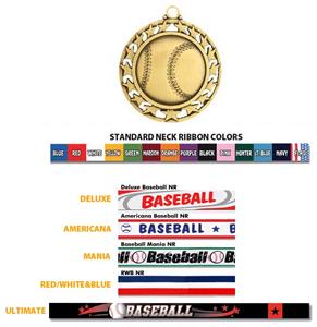 Hasty Awards 2.5" Baseball with Stars Medals