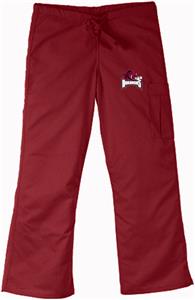 University of Arkansas Crimson Cargo Scrub Pants