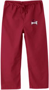 University of Arkansas Kid's Crimson Scrub Pants