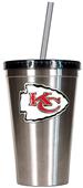 NFL Kansas City Chiefs 16oz Tumbler with Straw