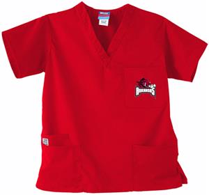 University of Arkansas Red 3-Pocket Scrub Tops