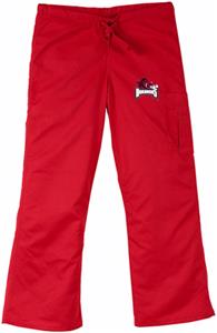 University of Arkansas Red Cargo Scrub Pants