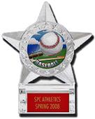 Hasty Awards STAR ICE Baseball Trophies STR-ICE Hasty Awards STAR ICE Baseball Trophies STR-ICE
