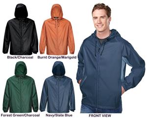 TRI MOUNTAIN Jepson Packable Hooded Shell Jacket
